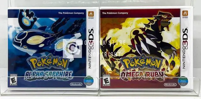Main image of Pokemon Alpha Sapphire + Pokemon Omega Ruby  Nintendo 3DS