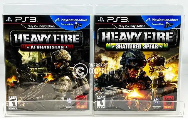 Main image of Heavy Fire Afghanistan + Shattered Spear  PS3