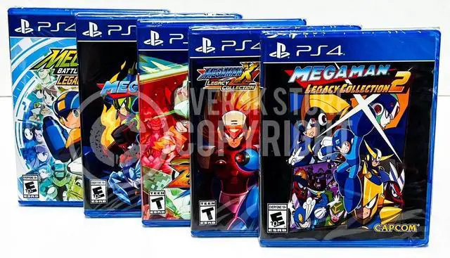 Main image of Mega Man Bundle w/ 5 games  PS4      READ DESCRIPTION