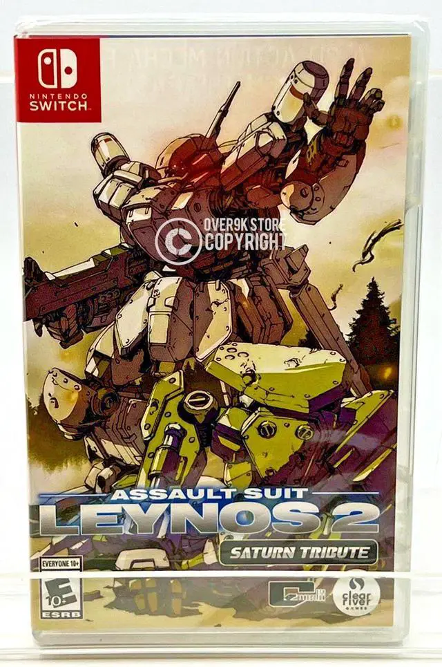 Main image of Assault Suit Leynos 2 Saturn Tribute  Nintendo Switch  New