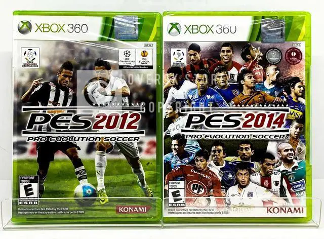 Main image of PES 2012 + PES 2014 Bundle   Xbox 360    Spanish/Portuguese