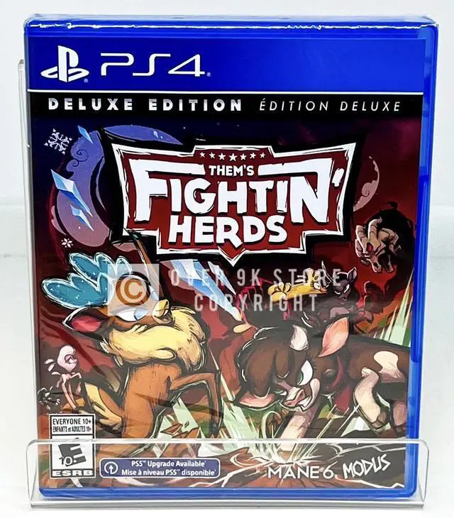 Main image of Them's Fighting Herds: Deluxe Edition  PS4