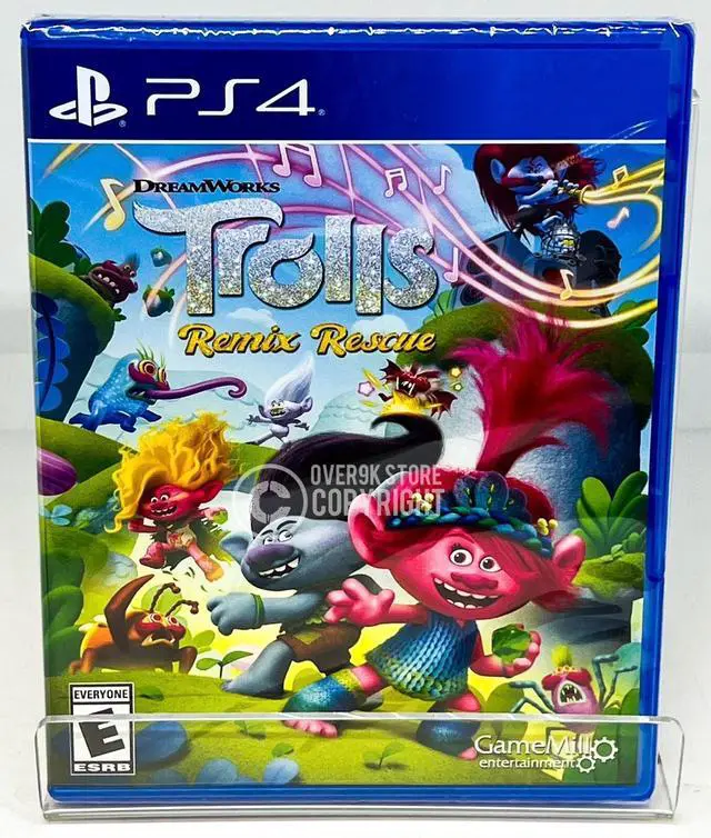 Main image of Trolls Remix Rescue  PS4