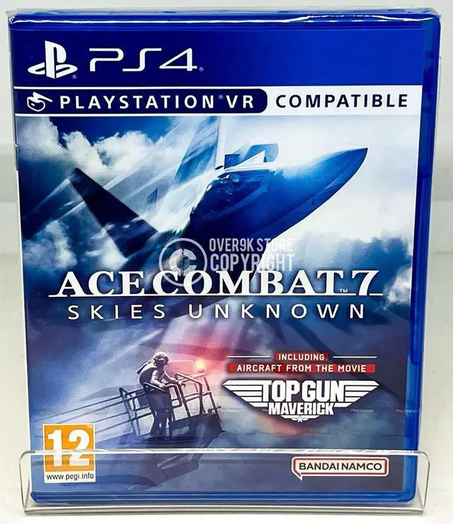 Main image of Ace Combat 7 Skies Unknown  Top Gun Maverick  PS4  New  READ DESCRIPTION