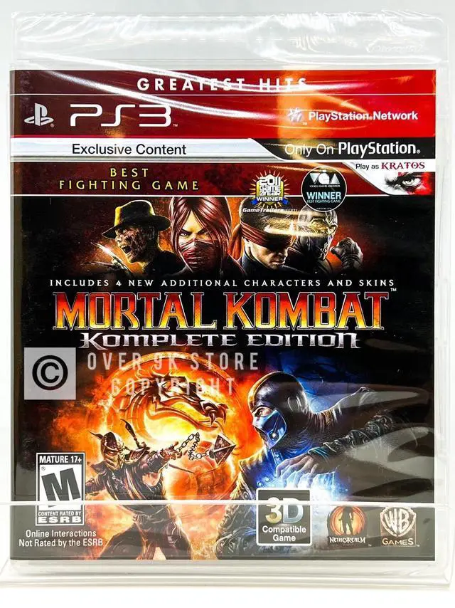 Main image of Mortal Kombat Komplete Edition  PS3
