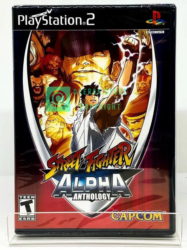 Main image of Street Fighter Alpha Anthology  PS2