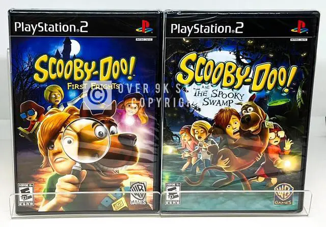 Main image of Scooby Doo! First Frights + Scooby Doo! And The Spooky Swamp  PS2  New