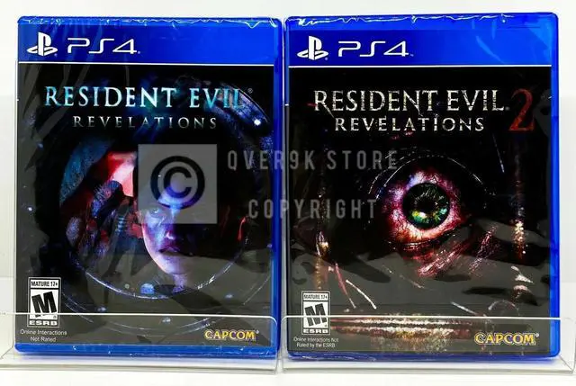 Main image of Resident Evil: Revelations 1 + Resident Evil: Revelations 2  PS4