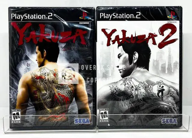 Main image of Yakuza + Yakuza 2  PS2