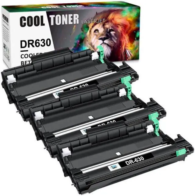 Main image of Toner Cartridge 3 x DR630 Drum Compatible With Brother MFC-L2700DW L2540DW Lot