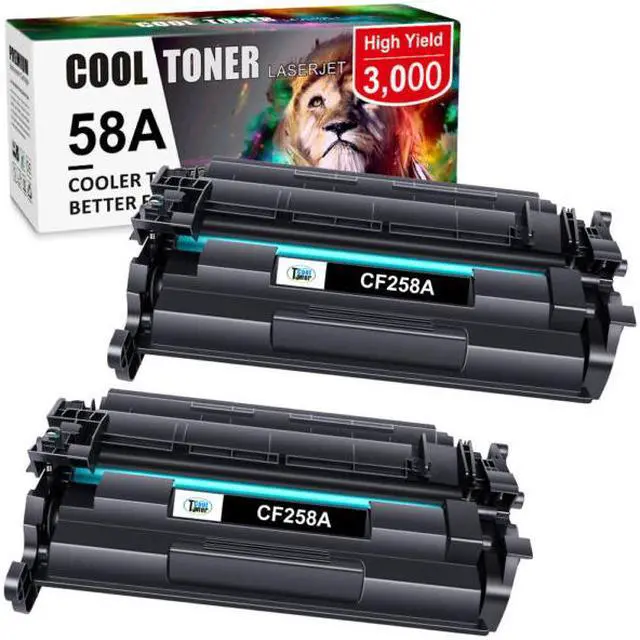 Main image of 2PK CF258A Toner Cartridge For HP 58A LaserJet Pro M404n M404dn M428fdw