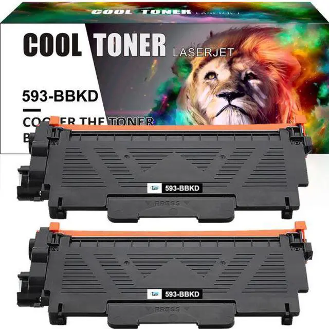 Main image of 2Pack Toner 593-BBKD Comaptible for Dell E310 Laser E514dw E515 dn dw