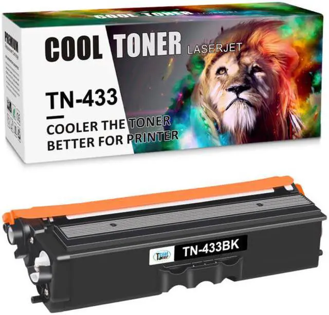 Main image of 1PK Black Toner Compatible With Brother TN433 TN-433 HL-L8260cdw HL-L8360cdw MFC-L8610cdw