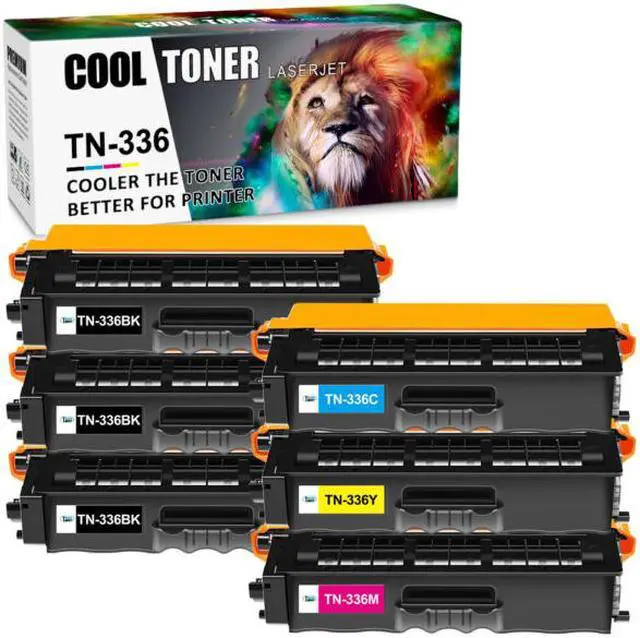 Main image of 6PK (3KCMY) Toner TN336 Cartridge For Brother HL-L8250 HL-L8350CDW MFC-L8850CDW L8600CDW