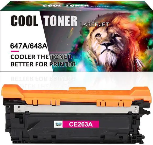 Main image of 1 Pack Magenta 647A CE260A -CE263A Toner Compatible with HP Color LaserJet CP4520 CP4525