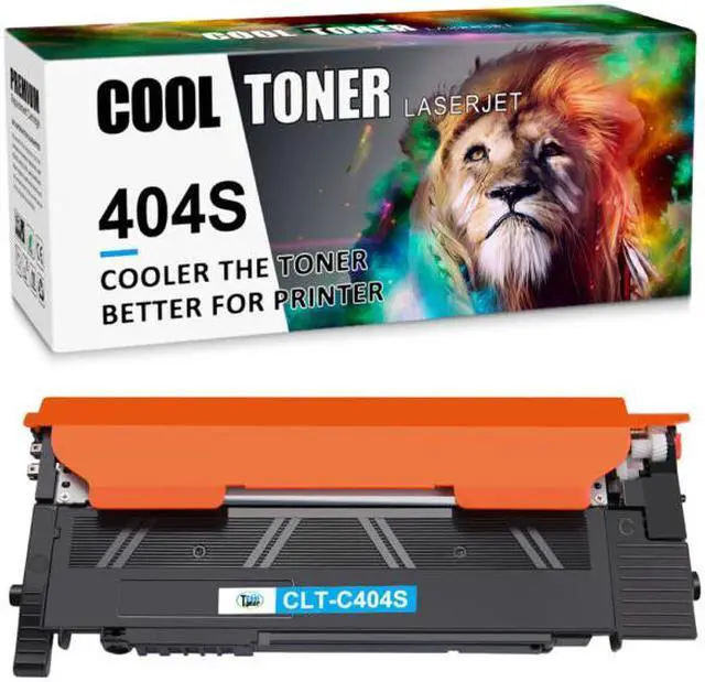 Main image of 1PK Cyan Toner CLT-K404S K404S Cartridge For Samsung 404S Xpress C480FW C480W C430W C480