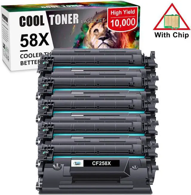 Main image of 2Pack Toner CF258A 58A Toner for HP LaserJet Pro M404dn M404n MFP M428fdn M428fdw