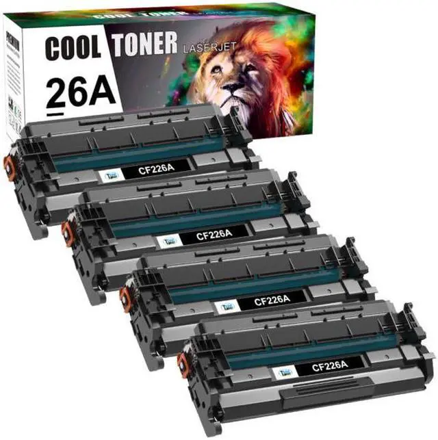 Main image of 4PK Toner Compatible With HP CF226X 26X LaserJet Pro MFP M426dw M426fdn M402dw