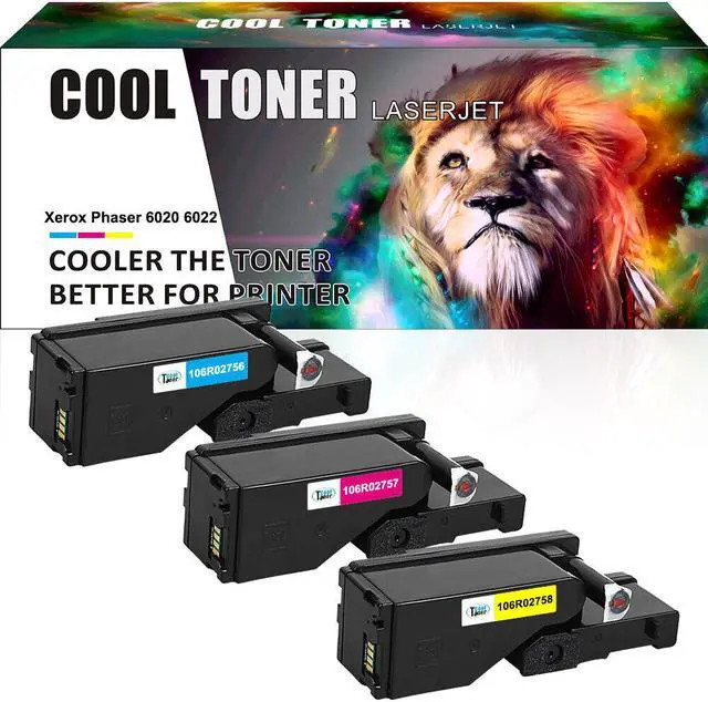 Main image of 3PK (CMY) Toner Compatible For Xerox WorkCentre 6027 6025 Phaser 6022 6020 106R02759