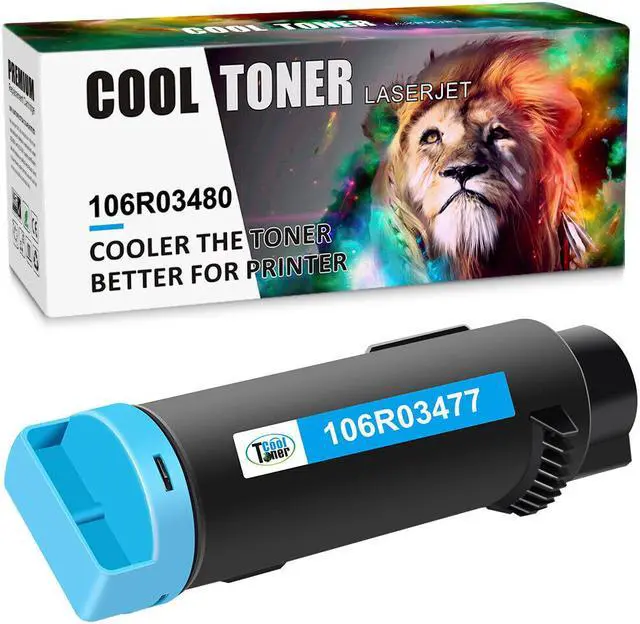 Main image of 1PK Cyan Color Toner Cartridge for Xerox Phaser 6510 WorkCentre 6515 dn dni n 106R03480