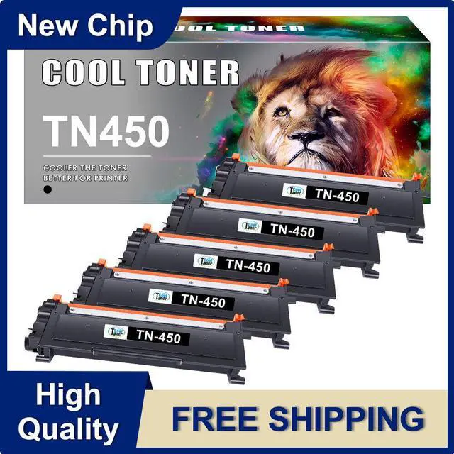 Main image of 5*TN450 Toner Compatible with Brother HL-2270DW DCP-7065 MFC-7360N
