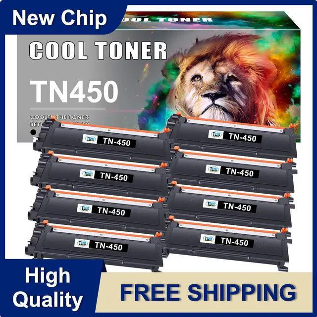 Main image of 8*TN450 Toner Compatible with Brother HL-2270DW DCP-7065 MFC-7360N