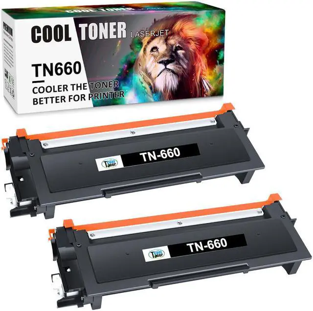 Main image of 2PK TN660 High Yield Toner Cartridge Compatible With Brother DCP-L2540DW L2740DW