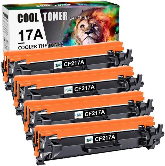 Main image of 4PK CF217A 17A Toner For HP LaserJet Pro M130nw M102w M130 M130fw