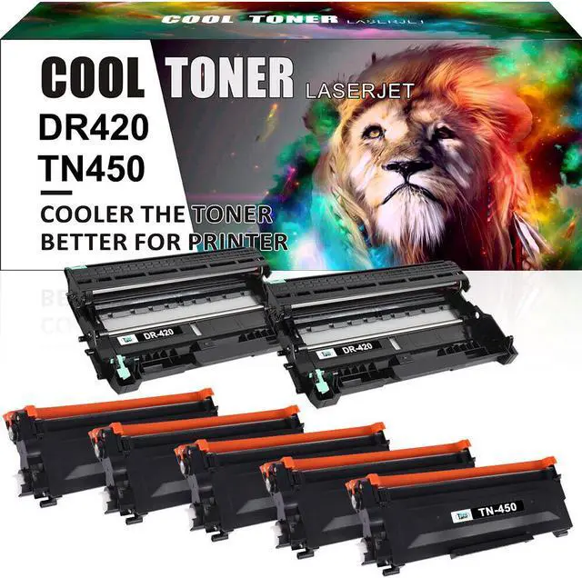 Main image of 5*TN450 Toner 2*DR420 Drum Compatible With Brother  MFC-7860DW MFC-7360N HL-2240