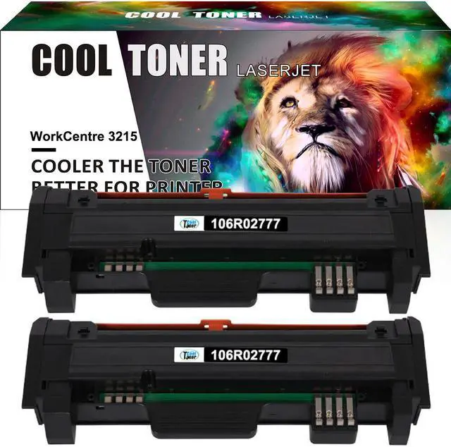 Main image of 2PK Toner 106R02777 101R00474 for Xerox Phaser 3052 3260 WorkCentre 3215 3225