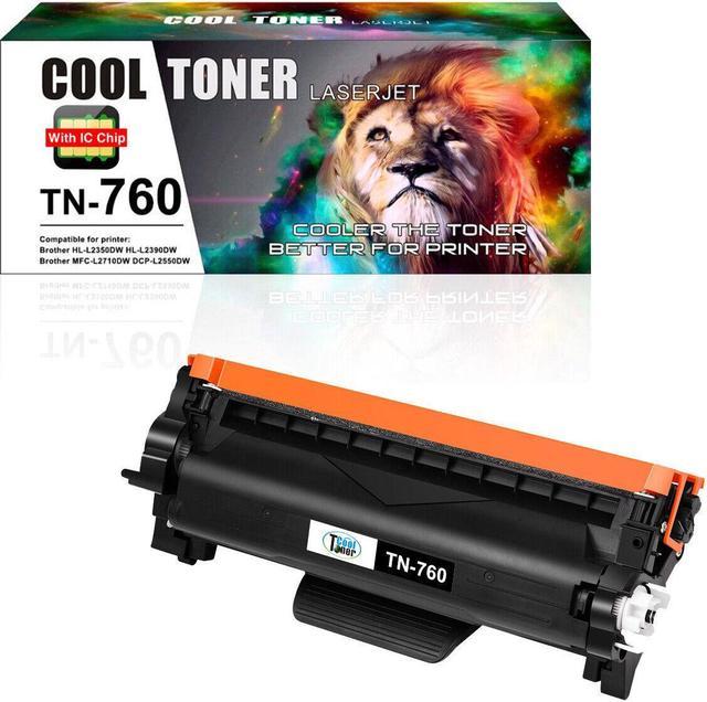 Tn760 Toner Cartridge With IC Chip for Brother Mfc-l2710dw Mfc
