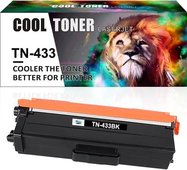 Main image of 1x Black Toner Compatible with Brother TN433 TN433BK HL-L8260cdw HL-L8360cdw MFC-L8610cdw