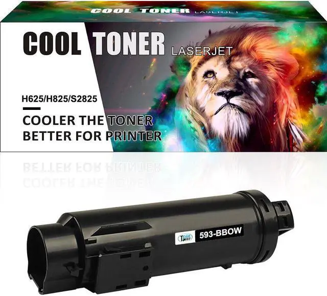 Main image of 1PK Black Toner for Dell 593-BB0W 593-BB0X 593--BB0Z 593-BB0Y H625cdw H825cdw S2825cdn