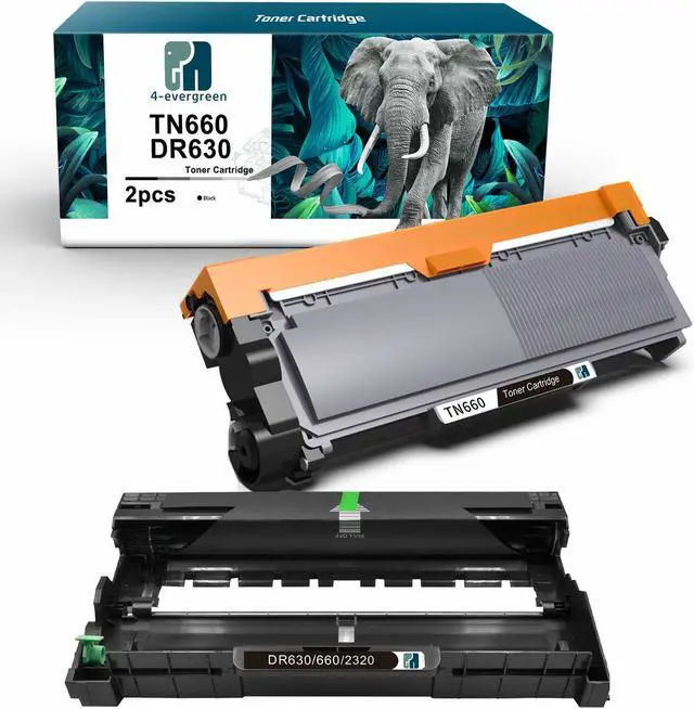 Main image of 1PK TN660 Toner 1PK DR630 Drum Combo Lot for Brother HL-L2380DW 2360 2320 MFC-2720 2740