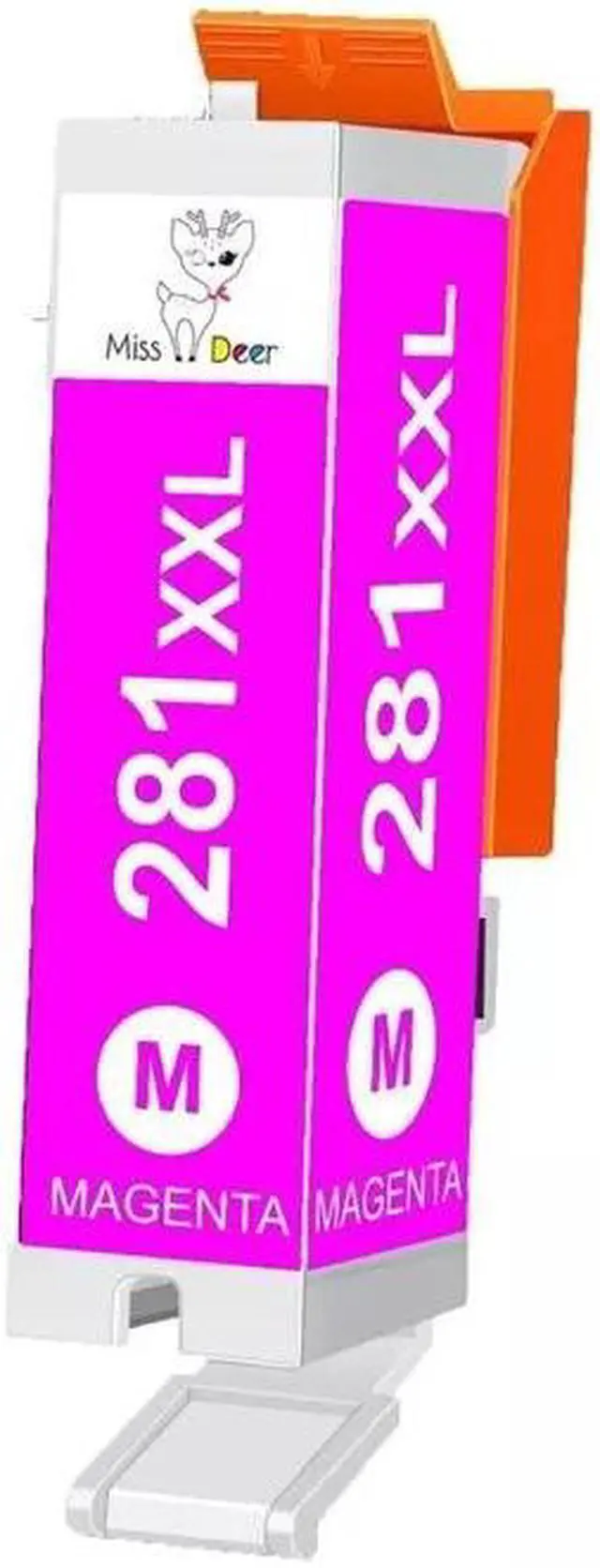 Alt view image 2 of 2 - For PGI-280 XXL CLI-281 XXL Ink for Canon Pixma TS8120 TS8220 TS8320 Magenta