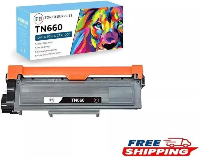 Main image of TN660 Toner Cartridge for Brother TN630 MFC-L2700DW MFC-L2740DW Black