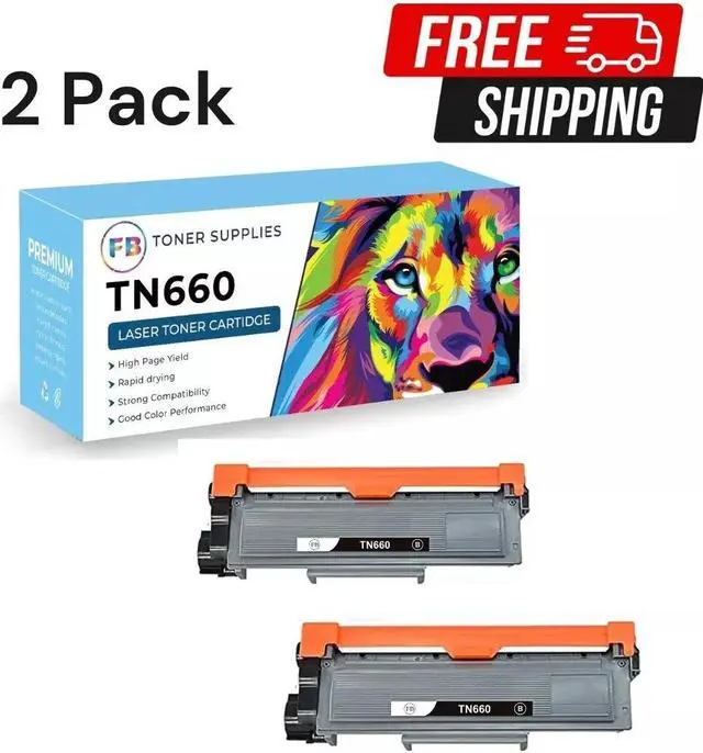 Main image of 2 Pk TN660 Toner Compatible TN630 For Brother MFC-L2700DW DCP-L2540DW HL-L2320D