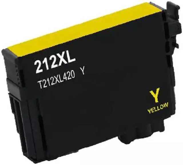 Alt view image 2 of 2 - 2x Yellow 212XL T212 Ink Cartridges for Epson Workforce WF-2830 WF-2850 XP-4100