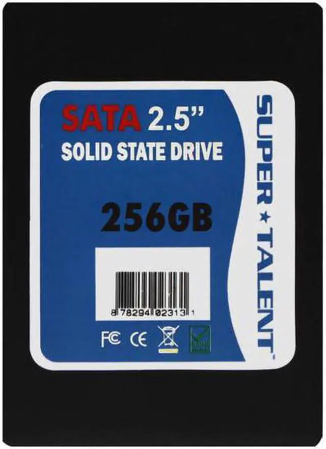 Main image of Super Talent DuraDrive AT7 256GB 2.5 inch SATA3 Solid State Drive (MLC)