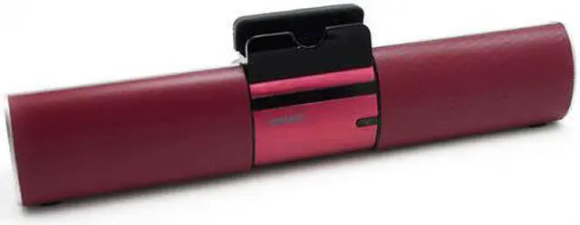 Alt view image 2 of 6 - IMICRO BT008-RED BT008 Portable Bluetooth Speaker Sound Bar w Microphone (Red)