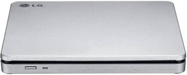 Alt view image 2 of 4 - LG Electronics GP70NS50 8X USB 2.0 Ultra Slim Portable DVD RW External Drive with M-DISC, Retail - Silver