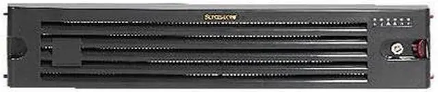 Alt view image 3 of 8 - Supermicro SC825 Black Front Bezel