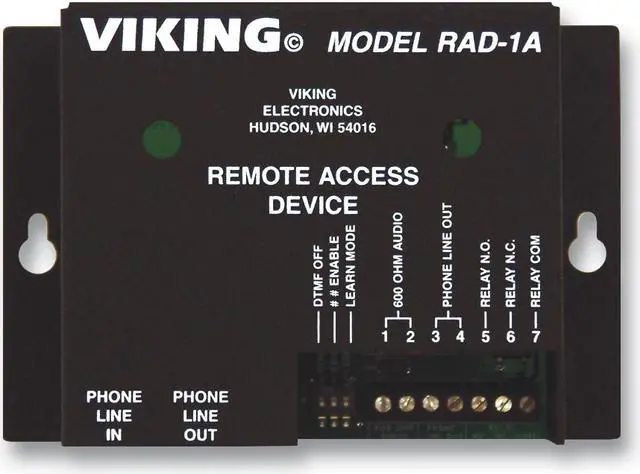 Alt view image 2 of 6 - VIKING RAD-1A REMOTE ACCESS DEVICE