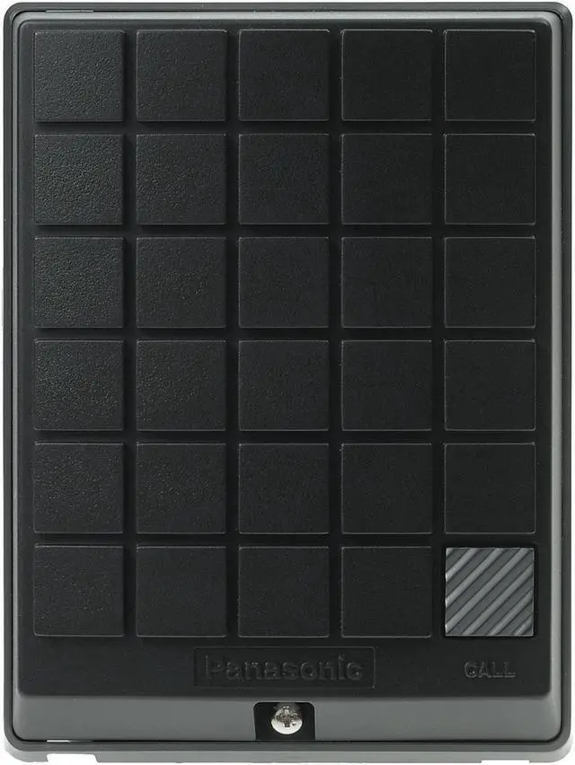 Alt view image 6 of 8 - PANASONIC KX-T30865-B DOOR INTERCOM BLACK