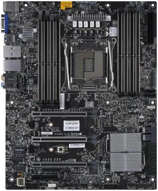 Alt view image 2 of 5 - SUPERMICRO MBD-X11SRA-F-O LGA 2066 Intel C422 ECC DDR4 U.2 M.2 5G LAN USB 3.1 ATX Workstation Motherboard