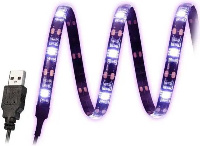 Alt view image 6 of 14 - Emerald 15FT LED Strip Lights, Colored USB TV Backlight with Remote, 16 Color Lights (SM-720-1638)