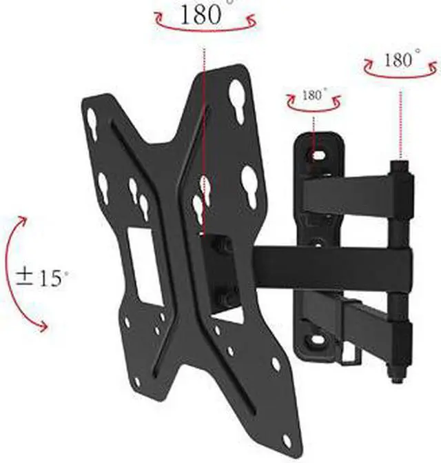 Alt view image 3 of 6 - Emerald Full Motion TV Wall Mount For 13"-45" TVs (8105)