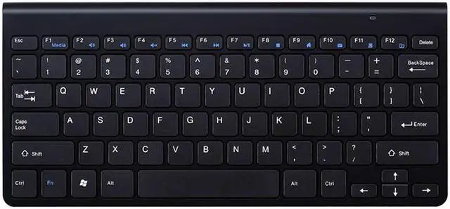 Alt view image 3 of 8 - ESTONE K1088 Wireless Keyboard and Mouse, 2.4GHz Quiet Compact USB Keyboard Mouse Combo, Slim Small Computer Keyboard and Mouse Wireless for PC, Laptop, Desktop, Notebook (Black)