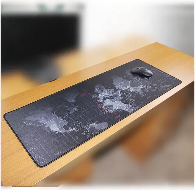 Alt view image 7 of 7 - XXXL Gaming Mouse Map Pad with Nonslip Base|Extended XXXL Size 90*40cm, Heavy|Thick, Comfy, Foldable Mat for Desktop, Laptop, Keyboard, Consoles & More|Enjoy Precise & Smooth Operating Experience
