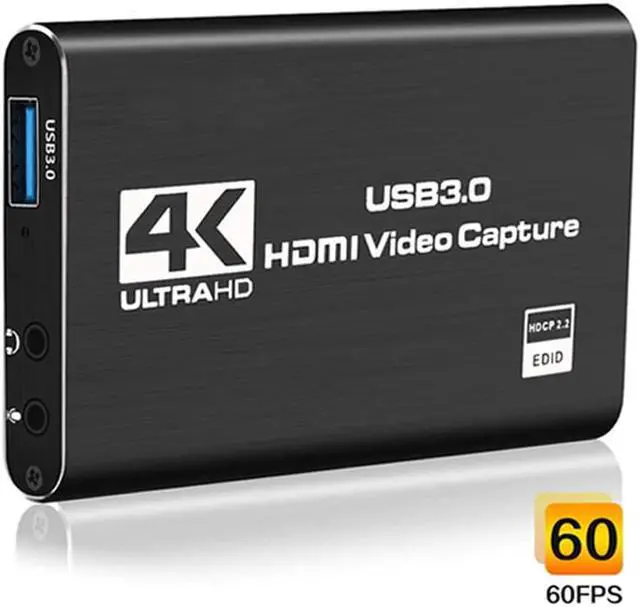 Main image of ESTONE 4K Audio Video Capture Card, USB 3.0 HDMI Video Capture Device, Full HD 1080P for Game Recording, Live Streaming Broadcasting